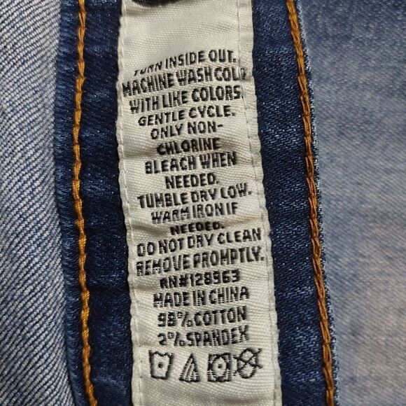 Womans Indigo Rein Forever Faded Denim Jeans sz 13 - Picture 12 of 12